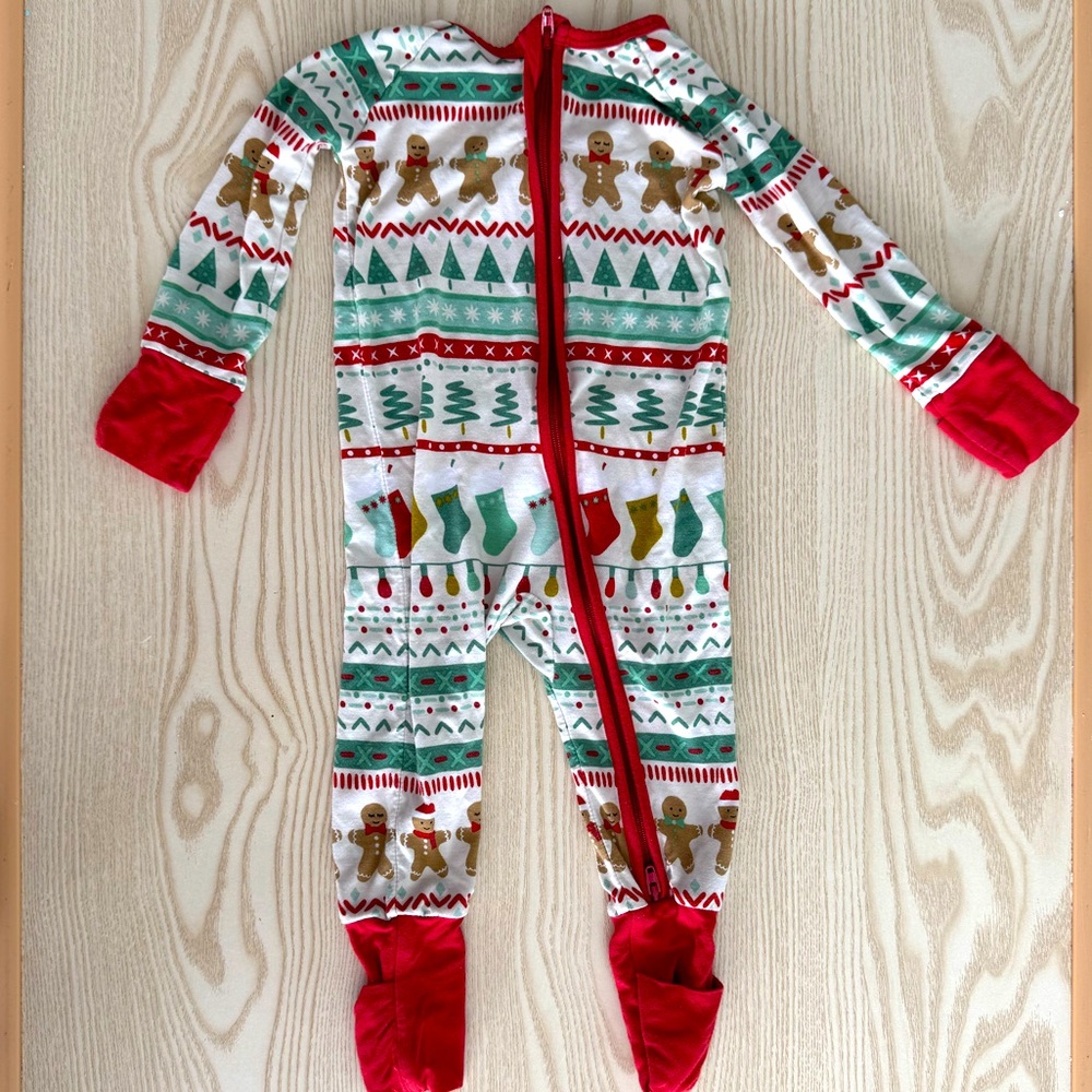 Little Sleepies Fair Isle Footie pajamas